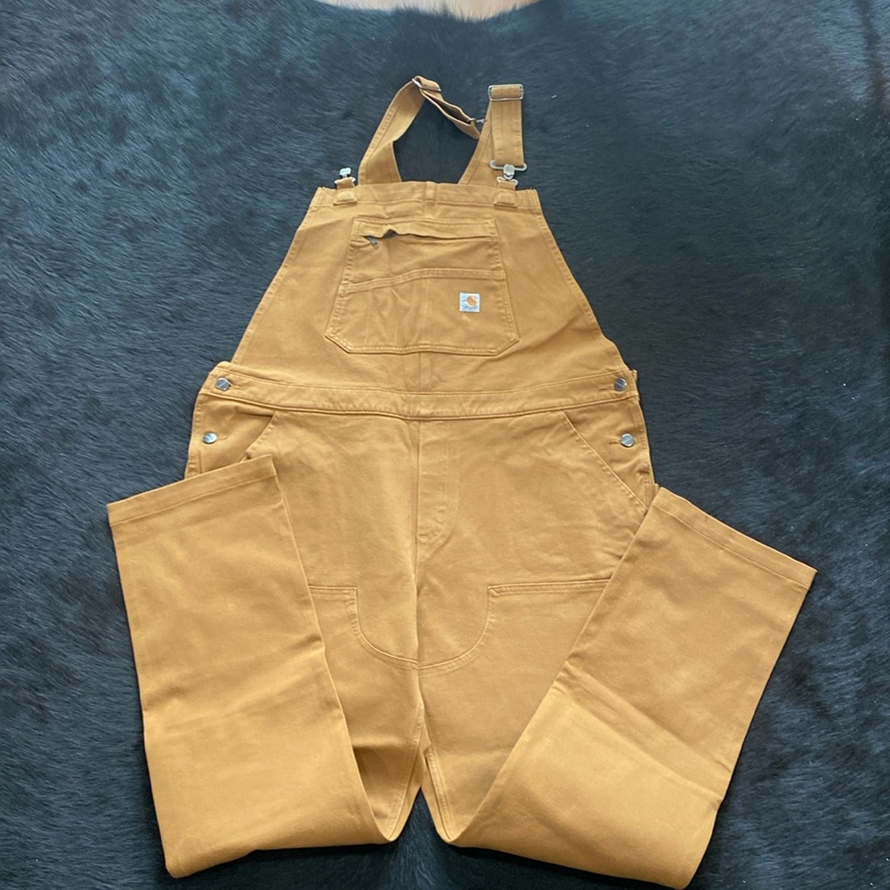 NWT Carhartt Bib Overalls Rugged Flex XXL Tall